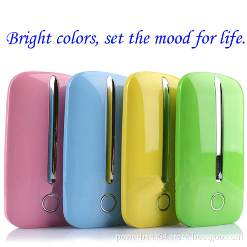 power bank 4000mA Slim design and with UV shinning case 108×60×16mm